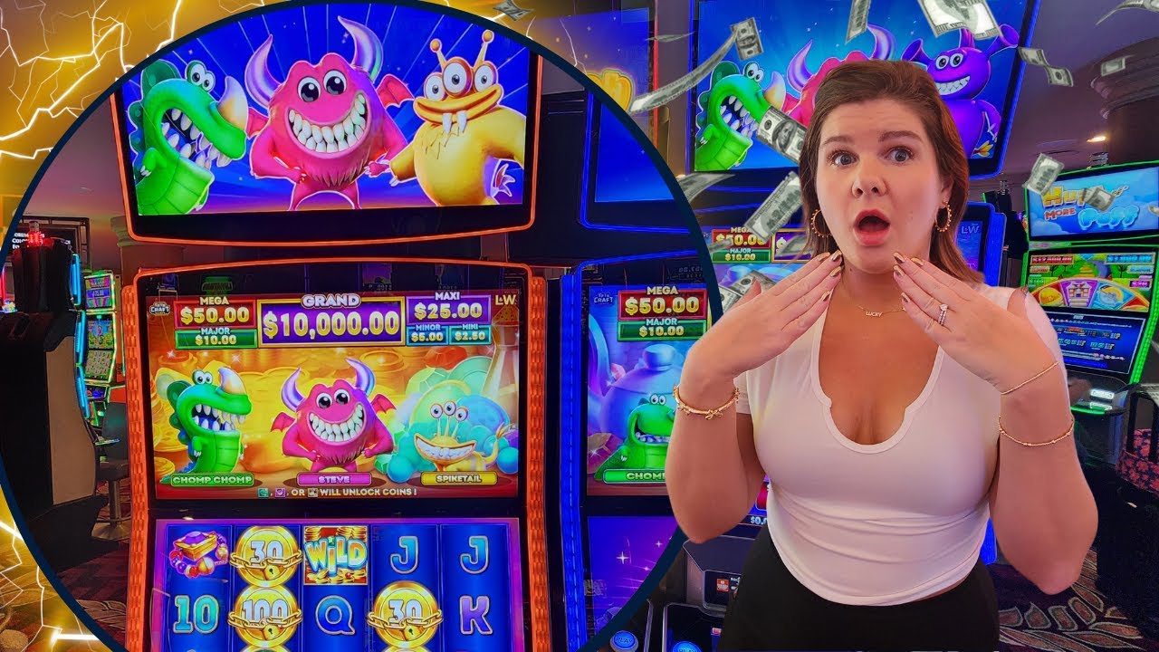 I Found the NEW Lucky Monsters Slot at Caesars Palace in Las Vegas!