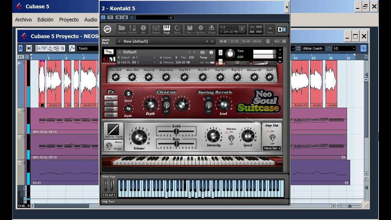 Curso Profesional de Ingeniería de Sonido | Neo-Soul Keys 5X © Suitcase