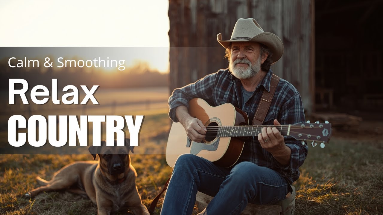 【Country Relax 83】Fading Prairie Light | Soft Guitar for Evening Peace