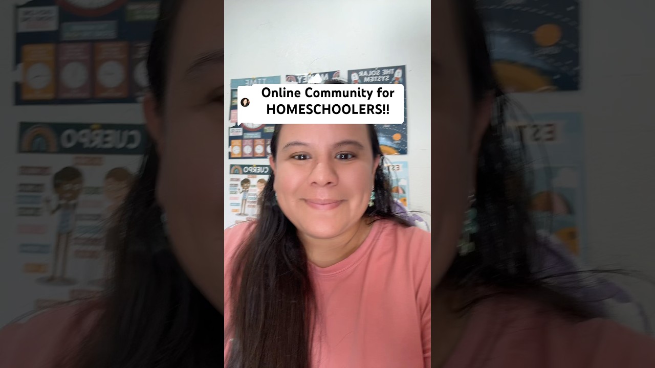 My Homeschool Village is linked in my bio 💜 #homeschool #homeschoolcommunity #onlinehomeschool