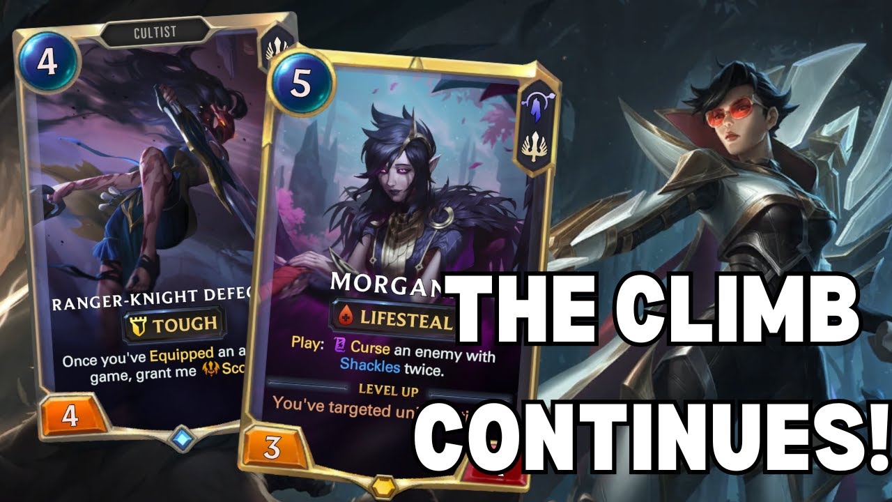 I Love This Deck, But... Aatrox Vayne Morgana - Legends of Runeterra Deck Gameplay