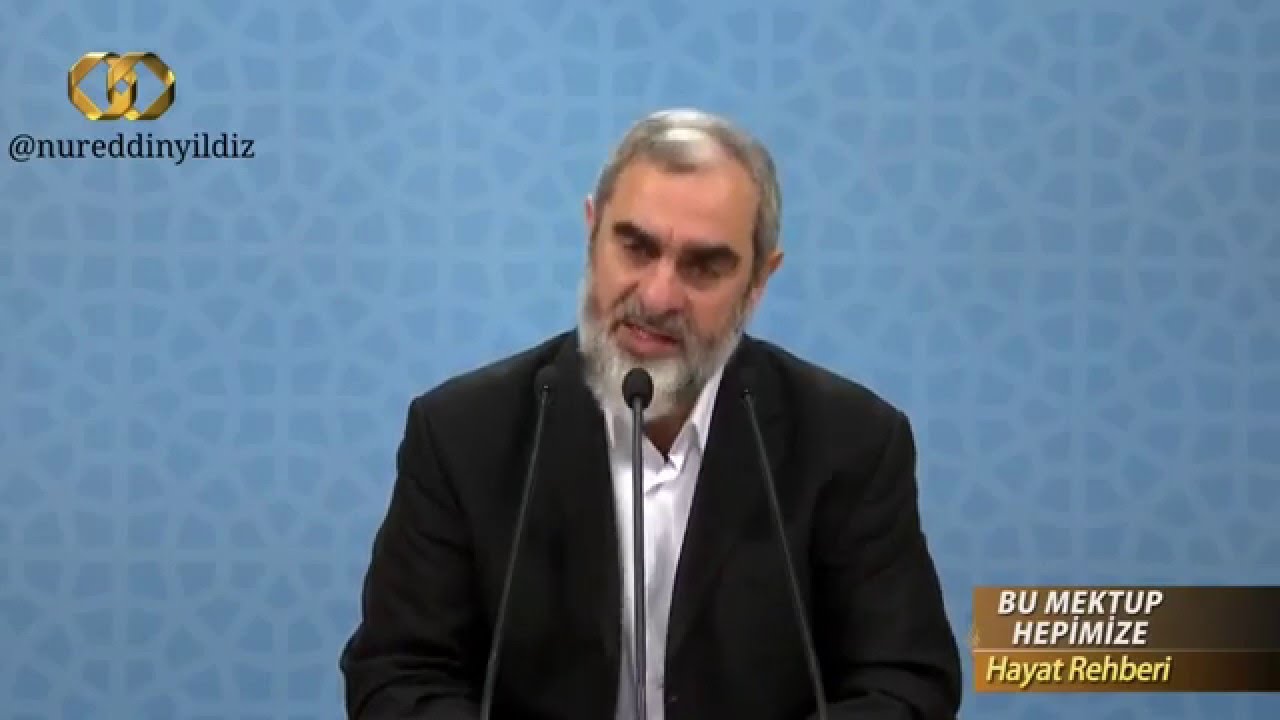 ÖMER'İN (RADIYALLAHU ANH) SARHOŞA YAZDIĞI MEKTUP... & NUREDDİN YILDIZ