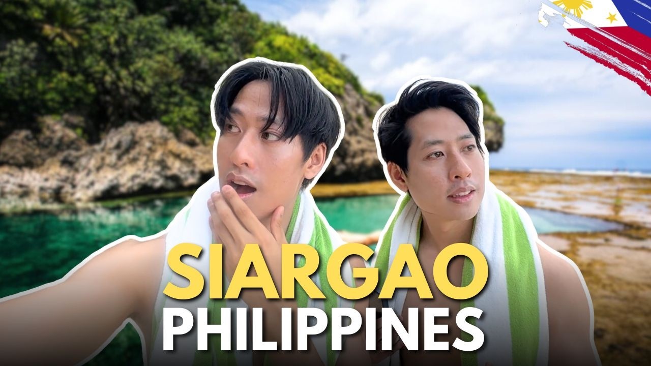 TWINS FIRST IMPRESSIONS OF SIARGAO, PHILIPPINES 2025 🇵🇭 Better than Palawan & Boracay?