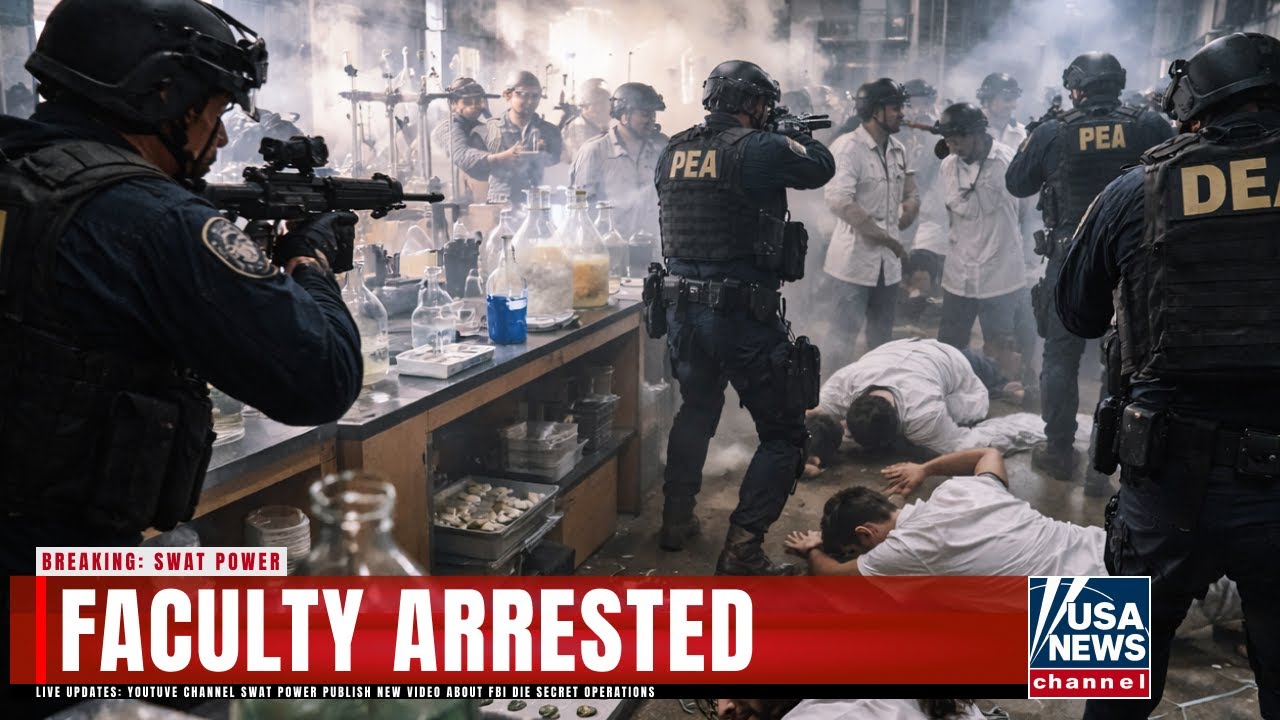 DEA Raids University — 20 Professors Were Cartel Chemists, 500 Students Making Fentanyl