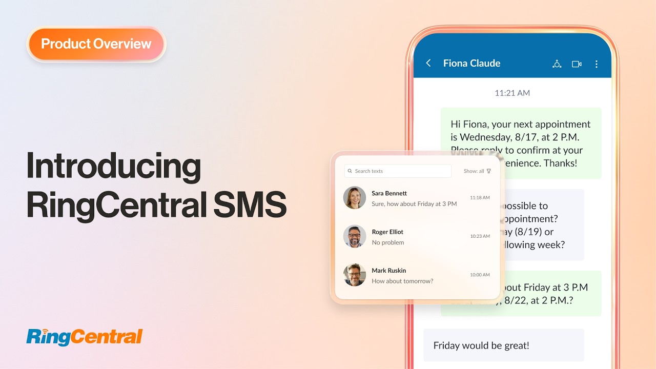 Introducing RingCentral SMS