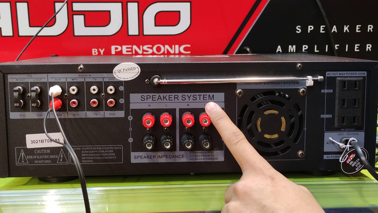 Connection of Amplifier,Speaker,Dvd/Midi to Led tv By: dB Audio