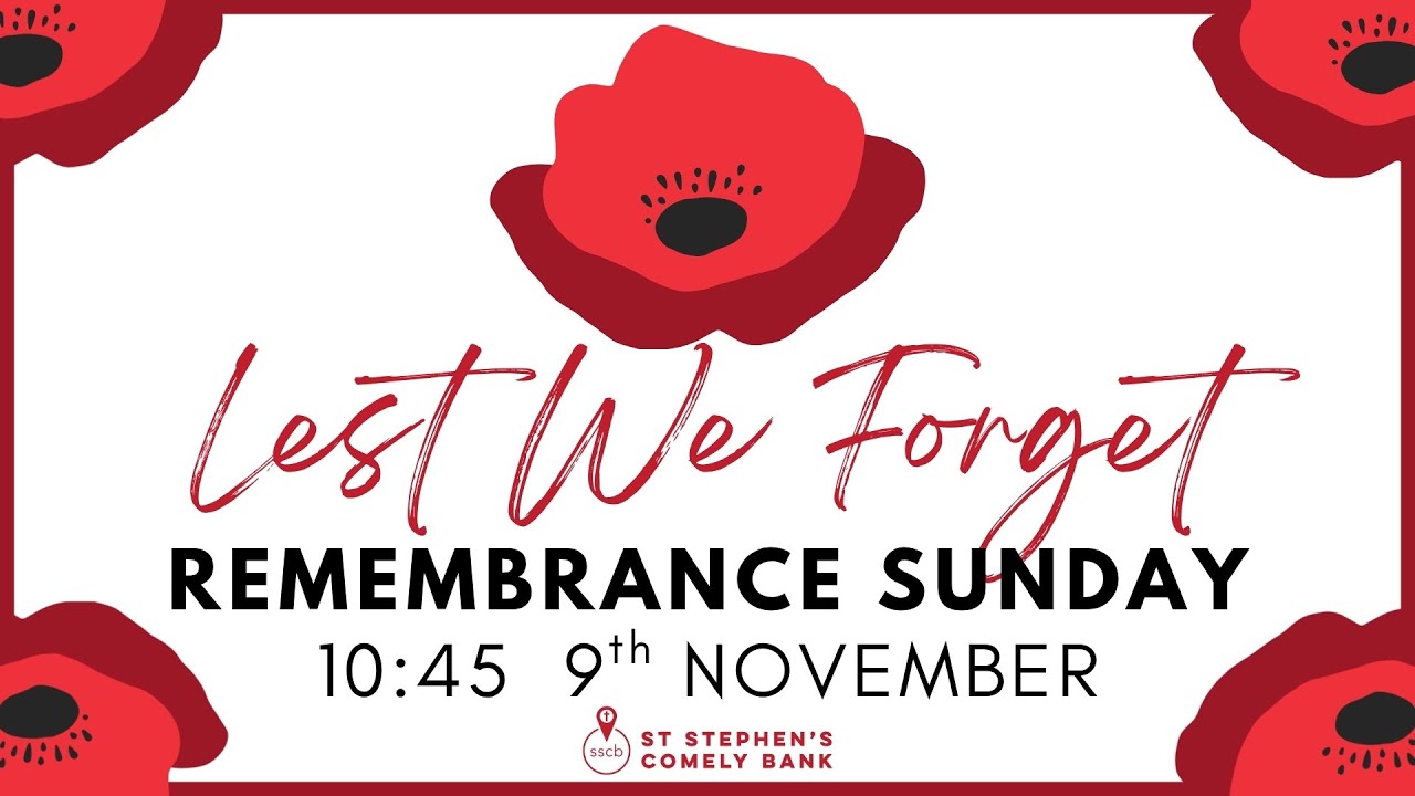 Remembrance Sunday Service 09/11/2025