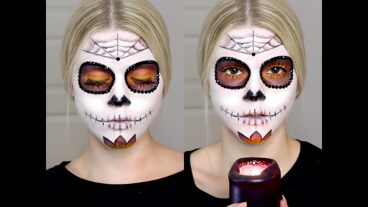 Sugar Skull Makeup Tutorial | Halloween