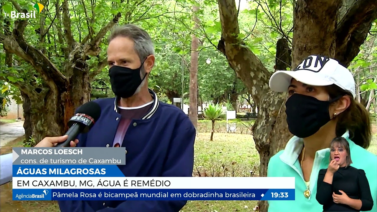 Em Caxambu (MG), &aacute;gua &eacute; rem&eacute;dio