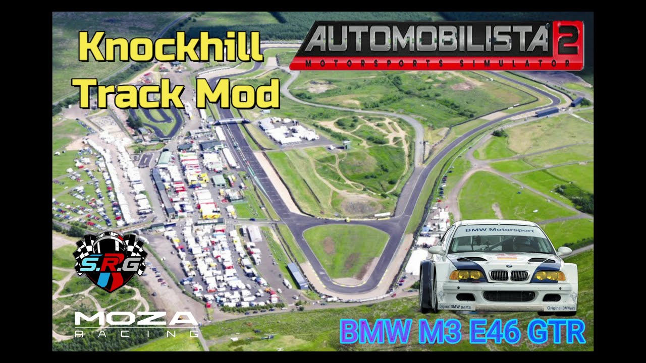 Too Bumpy? or Wrong Car?  knockhill mod track, BMW M3 E46 GTR, Automoblista 2 Mods, VR Sim Racing