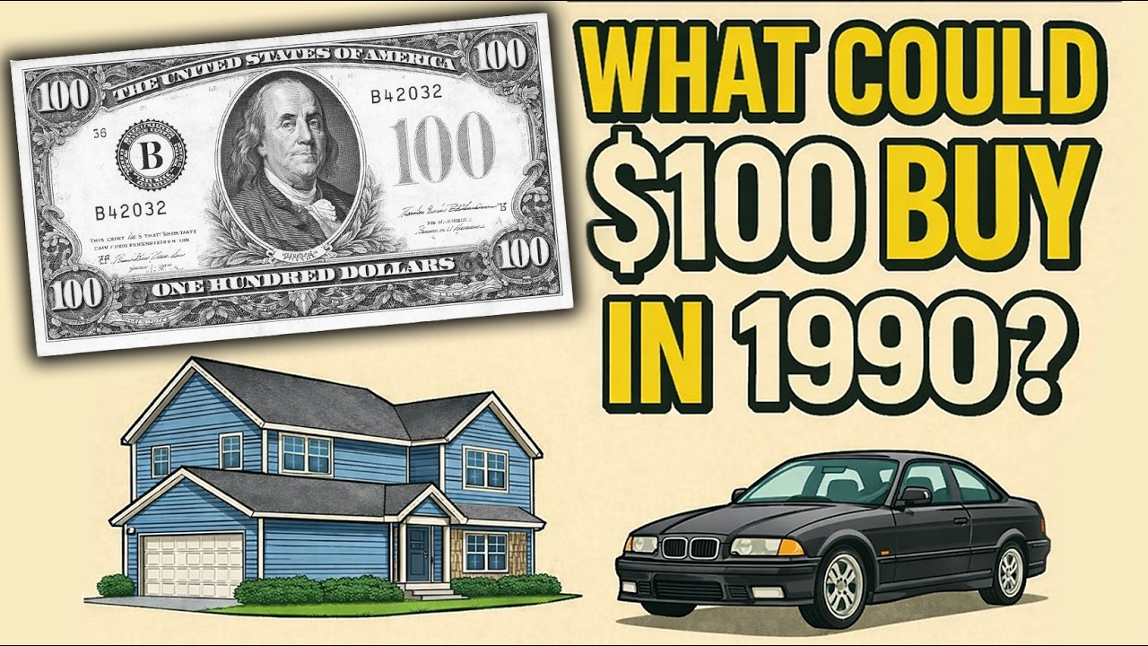 What Could $100 Buy in 1990 America?