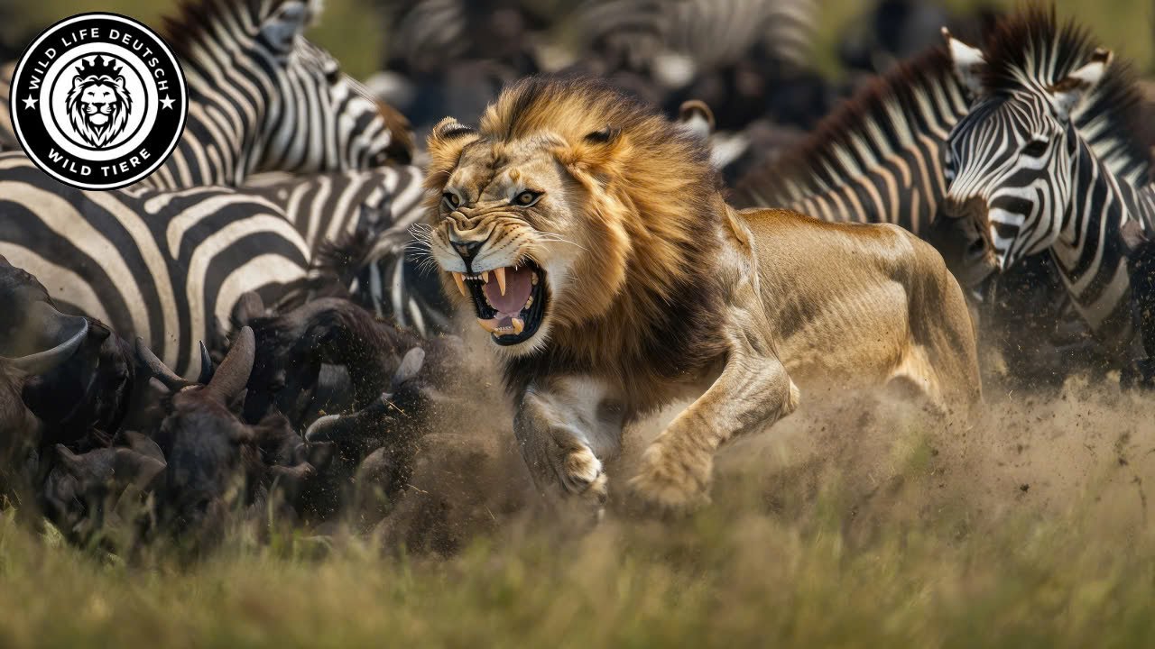 Der K&ouml;nig der L&ouml;wen Der Herrscher der Jagd