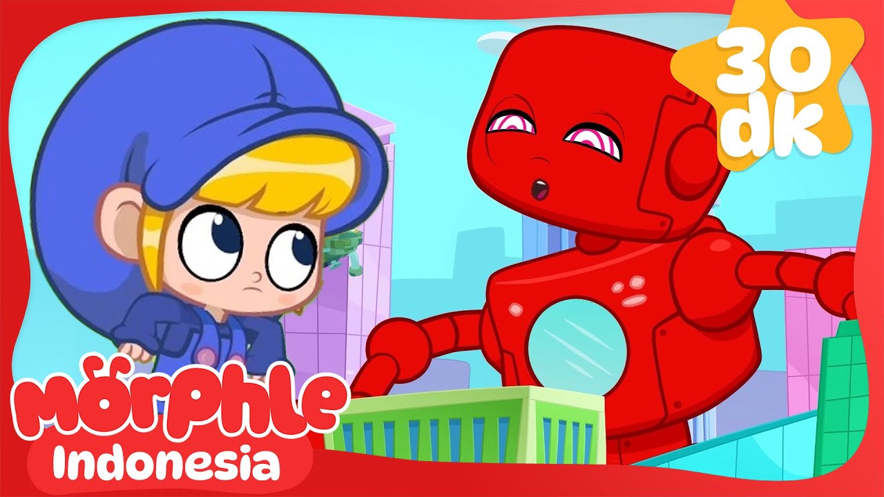 Bandit Hipno | Morphle | Kartun Anak | Moonbug Kids Indonesia | Petualangan Seru