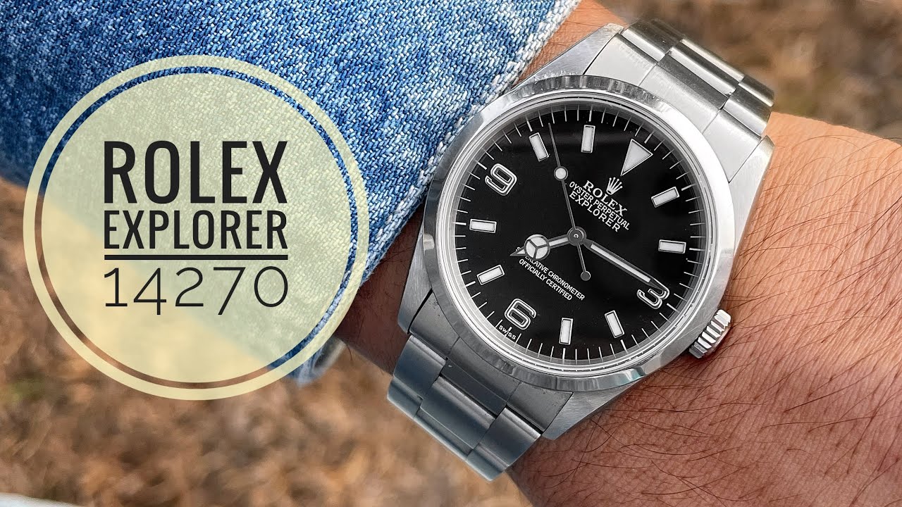Rolex Explorer 14270 - The Best One-Watch Collection? Rolex versus Tudor and Omega.