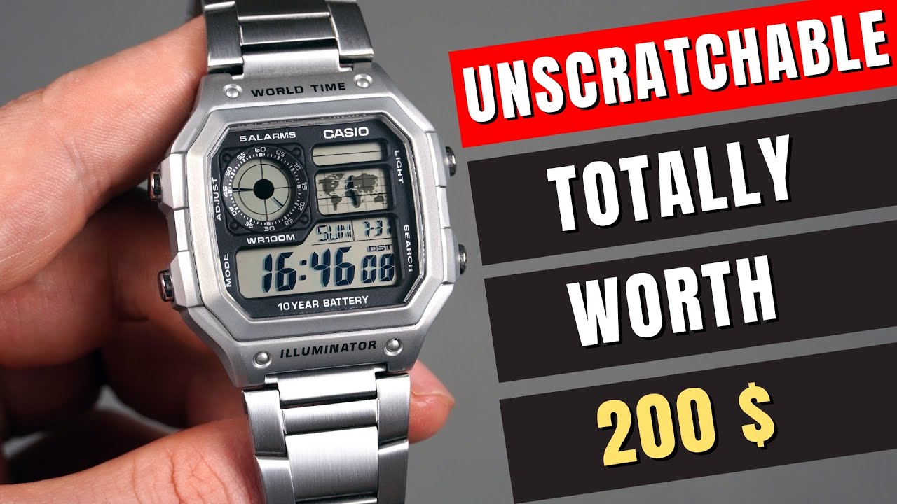 Najbardziej odporny na zarysowania zegarek Casio? | Zestaw SKXMOD z pełnym metalem do Casio AE1200