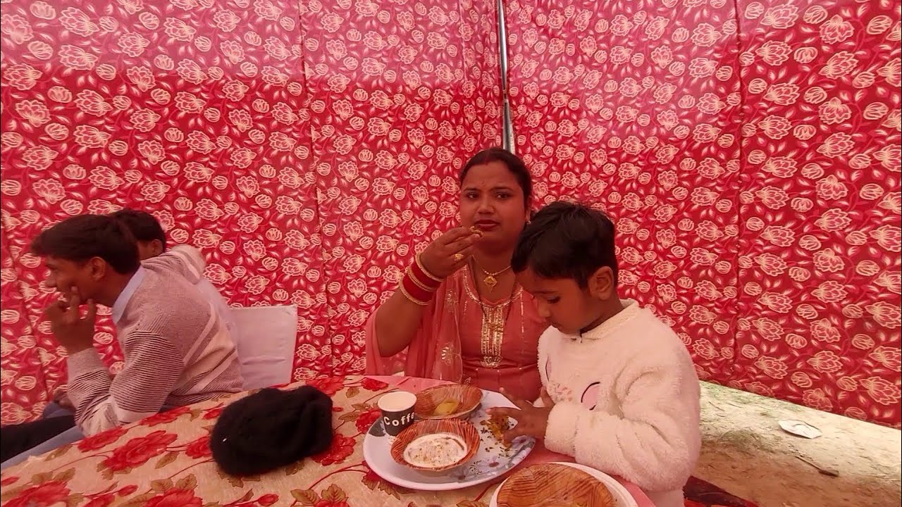 🌺 पहुंच गए मामा के लड़के की शादी मे Family के साथ  😃 #Ravipalfamily 