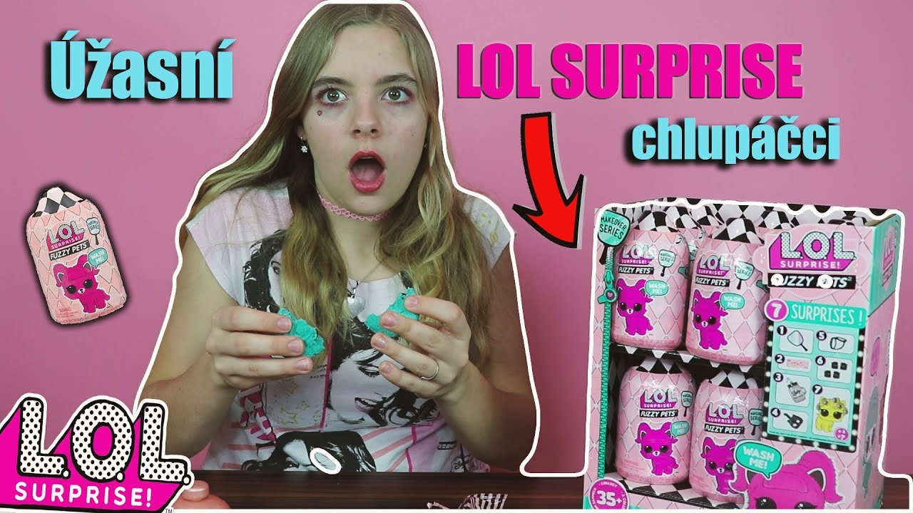 Unboxing  L.O.L Susprise! Fuzzy Pets Chlupáček  /LEA