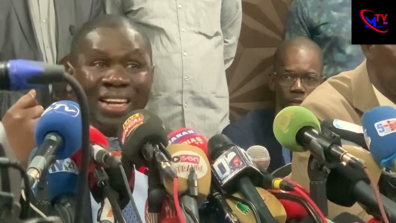 Suivez le point de presse des avocats de Farba ngom.