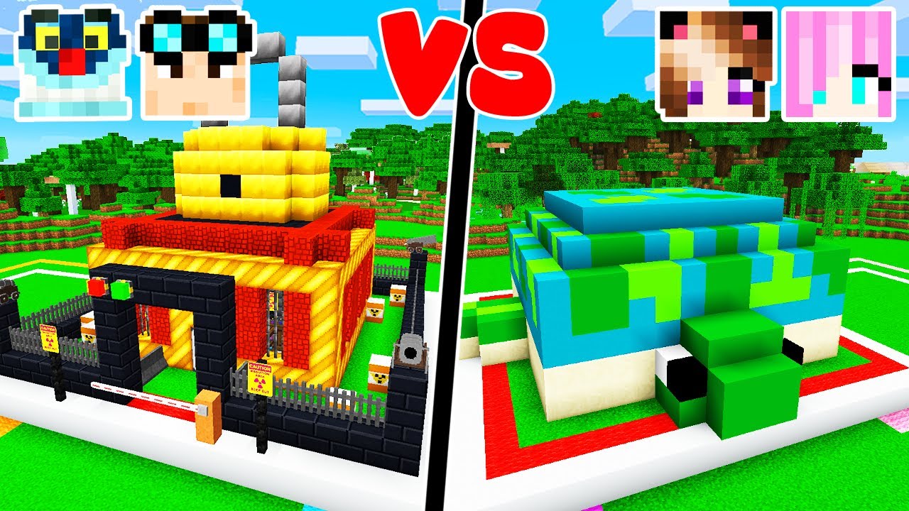 COSTRUISCO LA CASA SICURA SU MINECRAFT! 🔒 - Sfida di Case