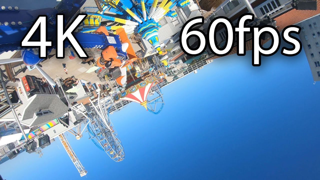 Air Race on-ride 4K POV @60fps Playland's Castaway Cove
