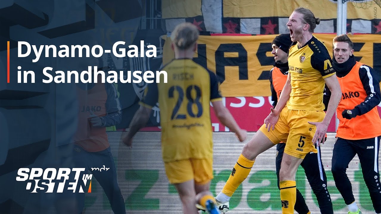 Dynamo-Gala beim SV Sandhausen - die Highlights | Sport im Osten | MDR
