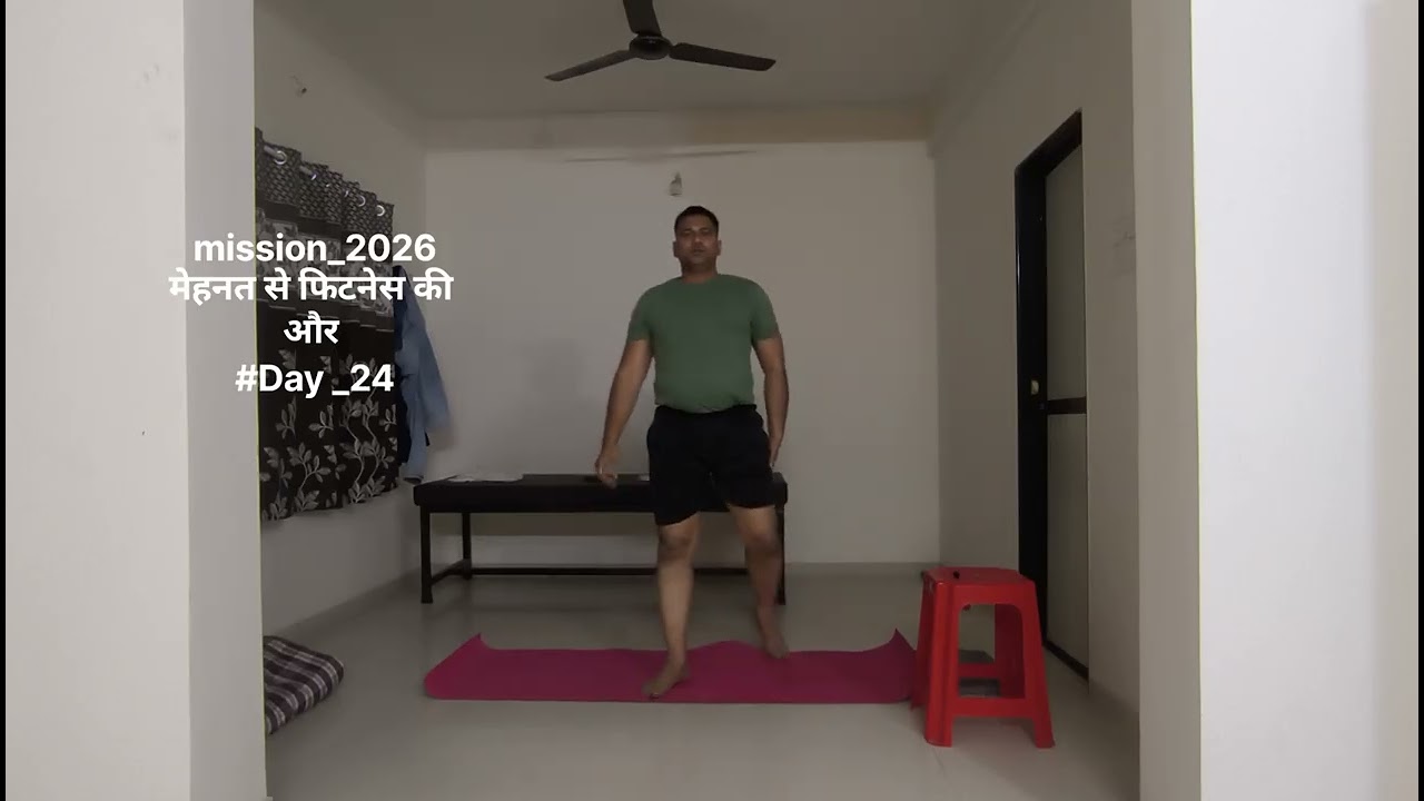 Mehnat Se Fitness Ki Aur Ek Safar | मेहनत से फिटनेस की और एक सफर | Yogesh Navale | Day 24