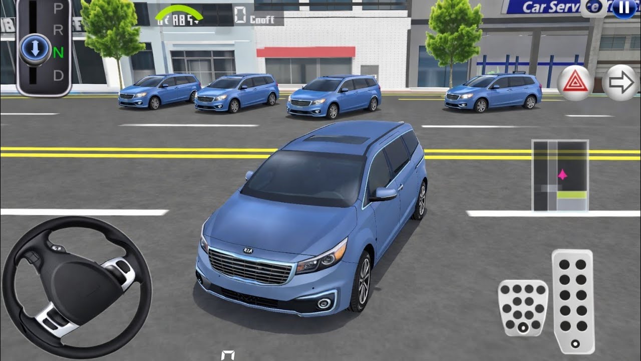 New KIA carnival fun🤣 game multiplayer 3d driving class Android game || Car game #gameplay #cargame 