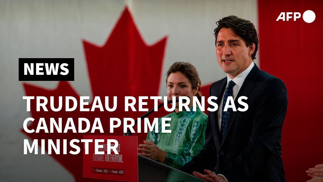 'A clear mandate': Justin Trudeau speaks after being returned as Canada PM | AFP