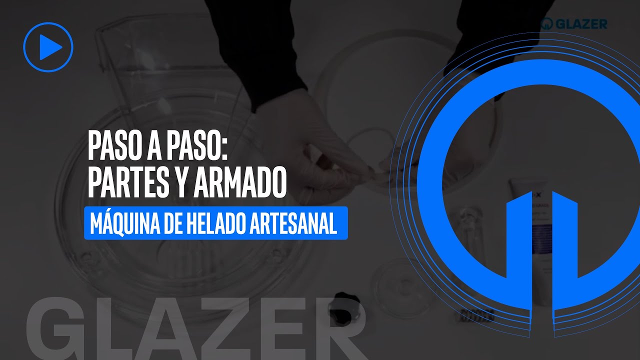 Paso a paso: Partes y armado - M&aacute;quina de Helado Artesanal