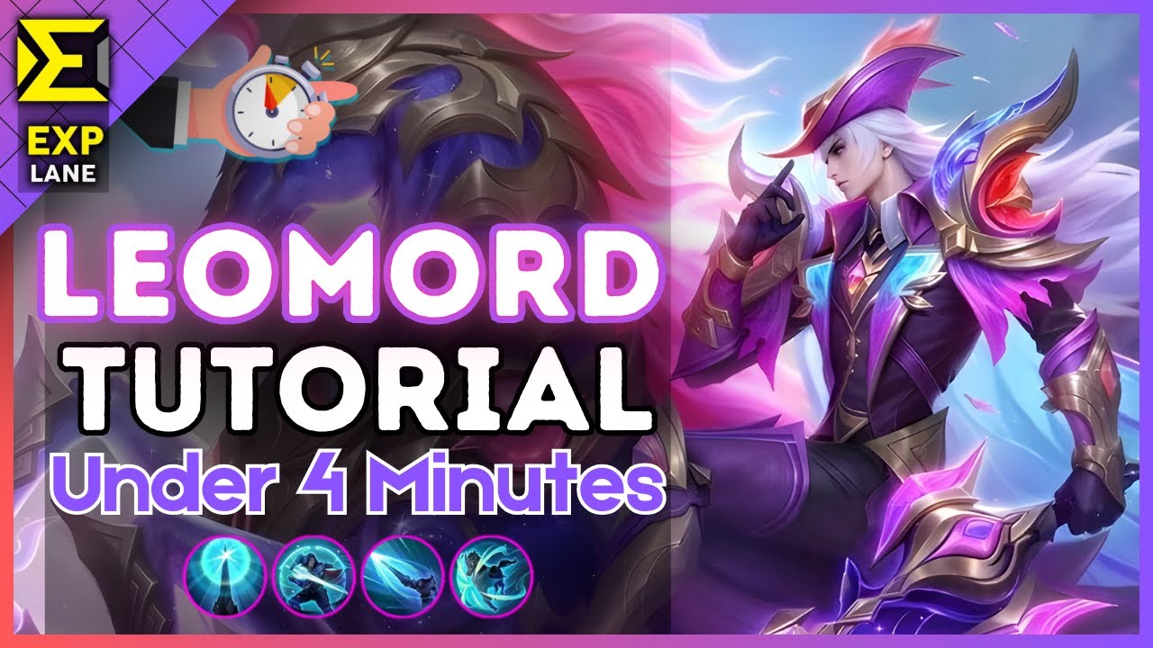 4-Minute Leomord Tutorial in the EXP Lane || (MLBB S39) 2026