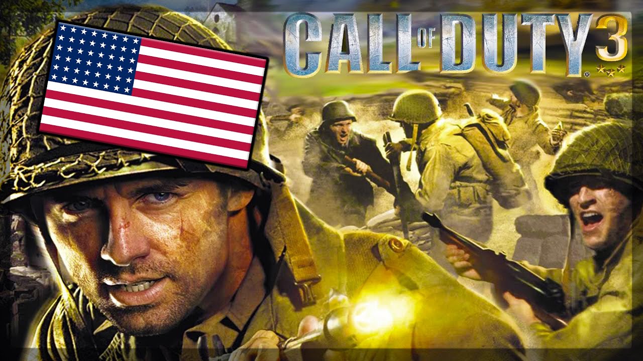 Call of Duty 3 (2006) - American Campaign Part 3 - Chapters 10 & 14