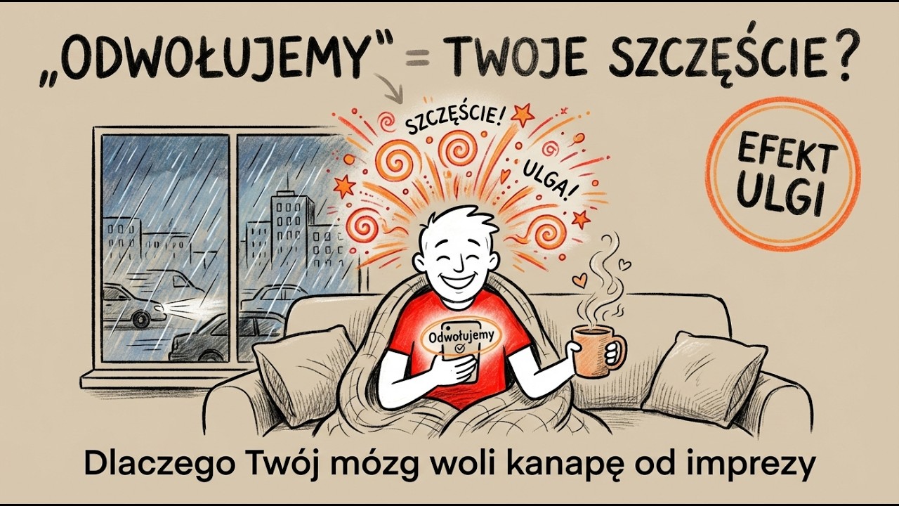 Dlaczego Twój Mózg Woli Dom od Imprezy? (Teoria Pobudzenia)