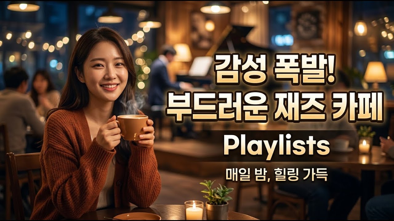 발렌타인 Playlist Cafe 재즈 2026 💖 로맨틱 디너를 위한 스무스 재즈 음악