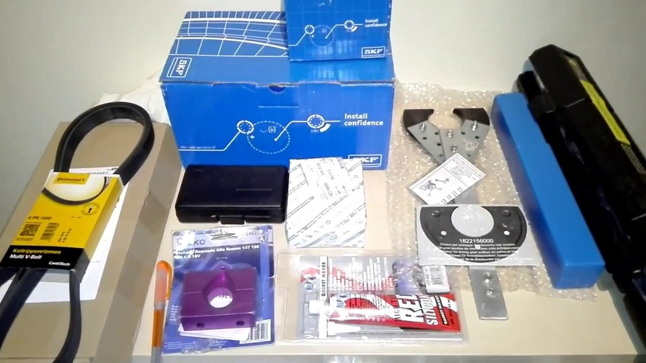 ALFA ROMEO 147 1.6 -Como troquei kit de distribuição, velas e junta das bobinas