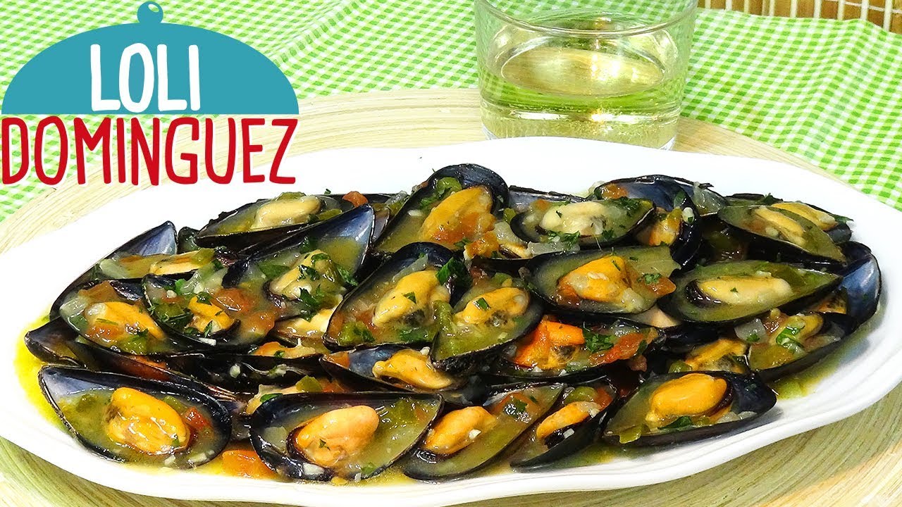 Mejillones a la marinera. Receta muy fácil y rápida. Receta. Loli Domínguez - Semana Santa