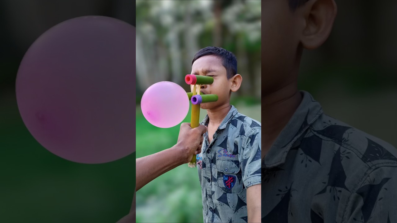 Amazing Bamboo Design with Balloons | Unique DIY Creation