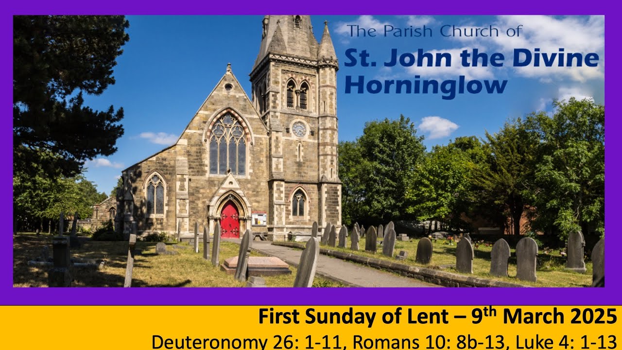 A Service for the First Sunday in Lent