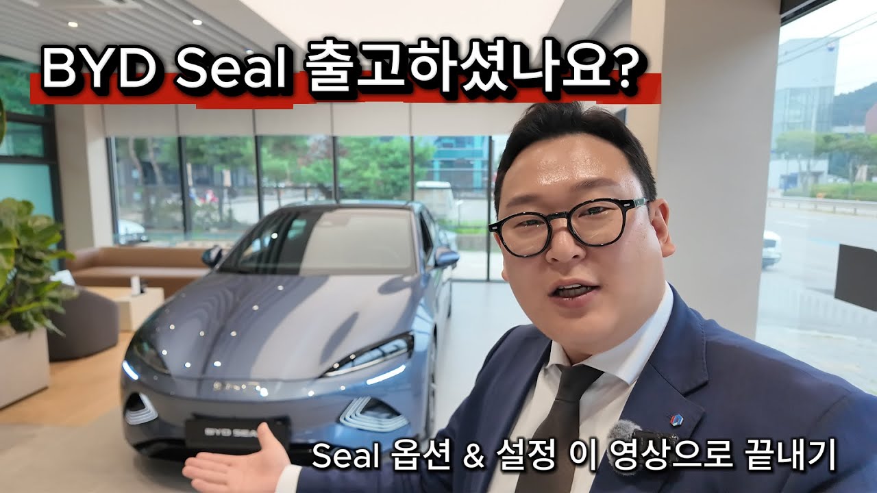 BYD Seal 옵션과 출고 후 설정에 대한 모든 것!