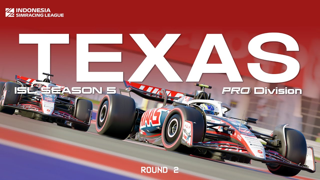 INDONESIA SIMRACING LEAGUE SEASON 5 - PRO DIVISION ROUND 2 | UNITED STATES GP | F1 25 GAME