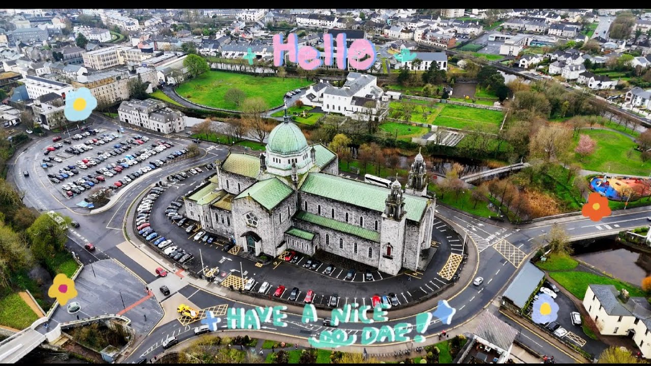 Galway City Center: Aerial & Walking Tour | Explore the Heart of Ireland!