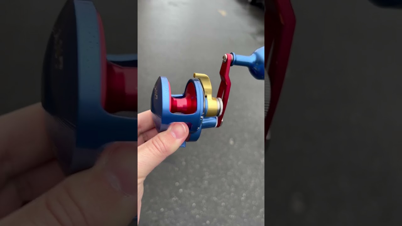 Limited Accurate Boss Valiant BV-300 Lever Drag Reels in Superman! $449