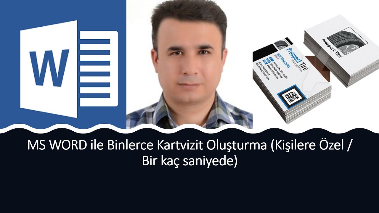 MS WORD ile Binlerce Kartvizit Oluşturma (Kişilere Özel / Bir kaç saniyede) #shorts #excel