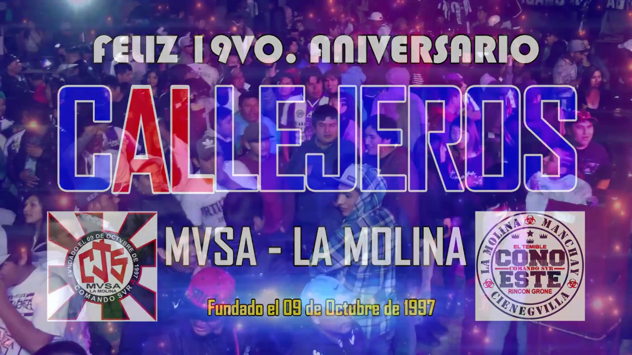 YA NO LLORO MIX...(D.R.) - LOS CHICOS DE LA CUMBIA 2016 - ANIV. CALLEJEROS MVSA LA MOLINA