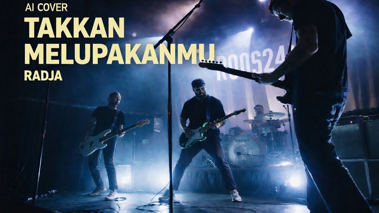 Radja - Takkan Melupakanmu (AI COVER | Shoegaze Art Rock)
