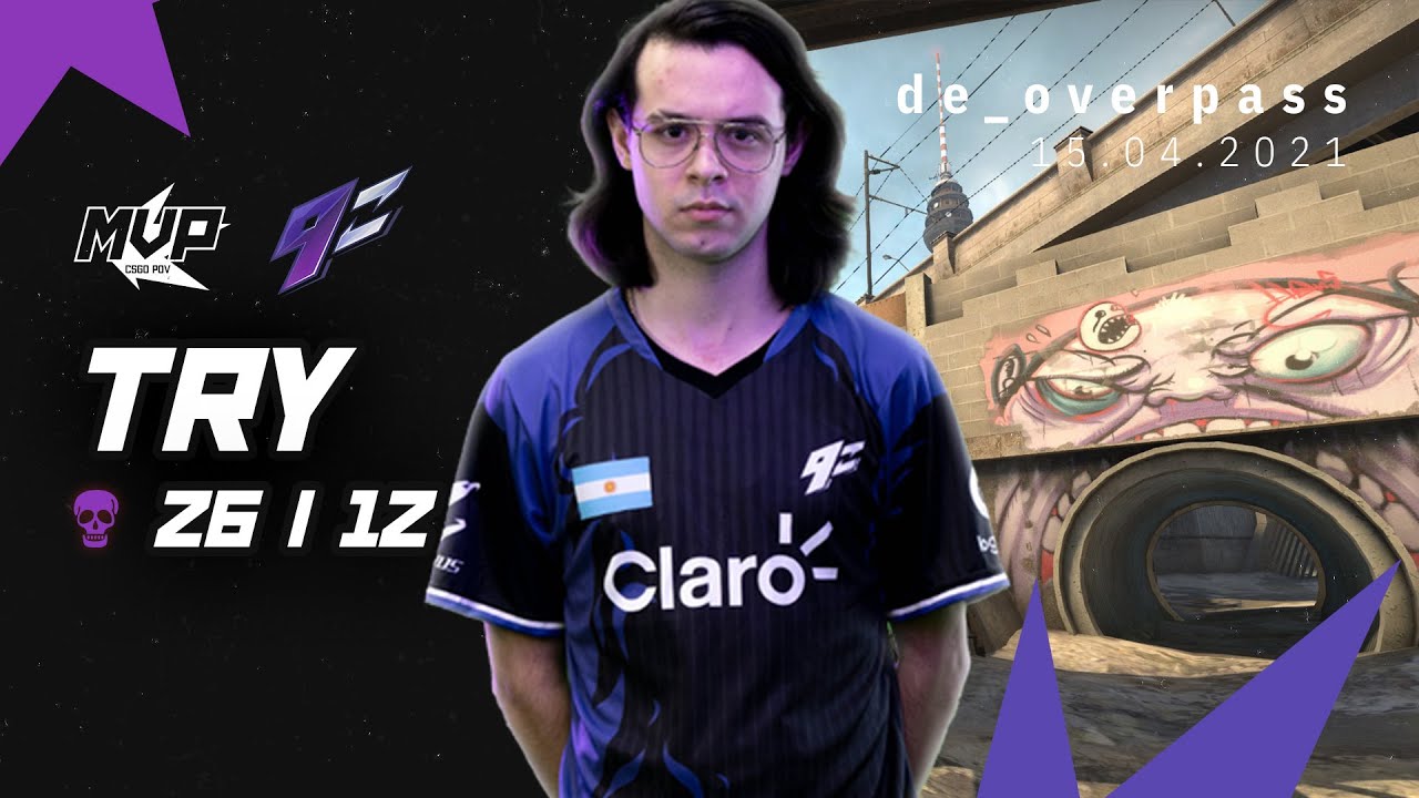 MVP CSGO POV: 9z try (26/12) vs Vitality (de_overpass) @ Blast Premier Spring Showdown