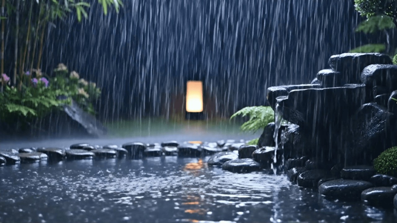 Soothing Rain & Water Sounds LIVE | Calm Your Mind, Sleep Better Tonight