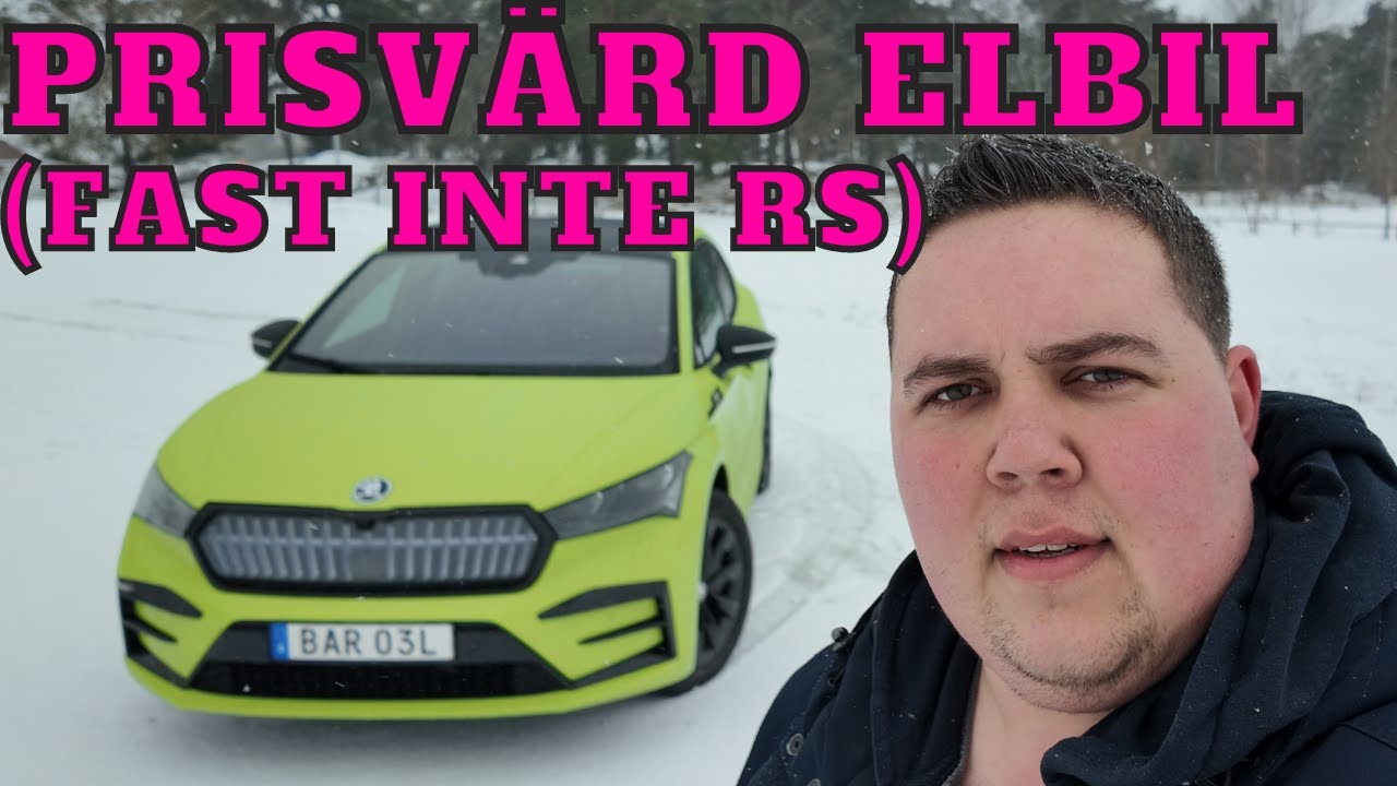 Skoda Enyaq RS Coupe MY24 - Gärna Enyaq men skippa RS | Elbilsmagasinet