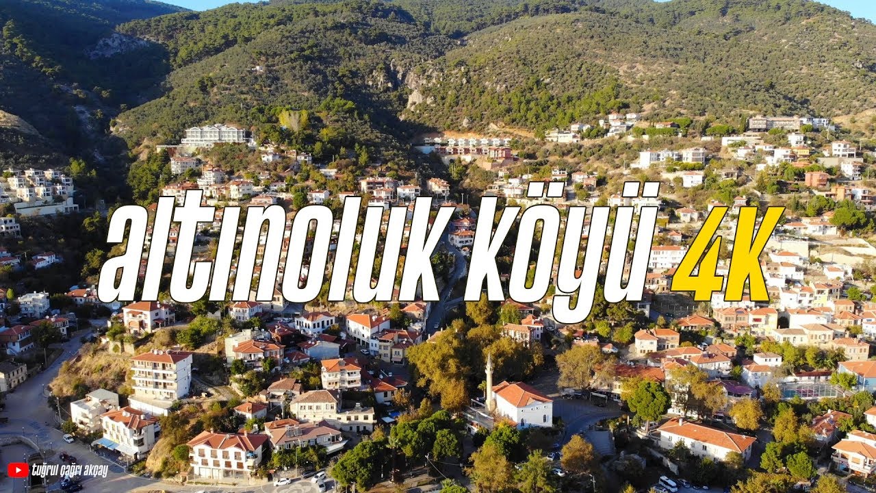 Altınoluk Köyü Drone Çekimi | Altınoluk Balıkesir (4K)