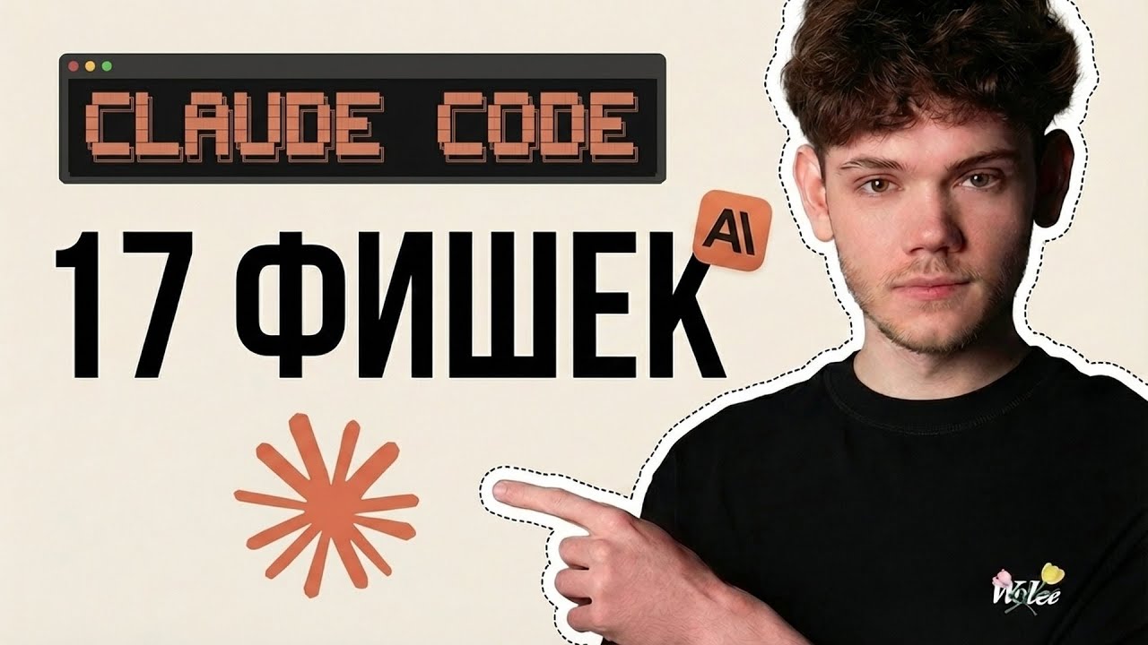 17 фишек Claude Code, чтобы обойти 90% ПОЛЬЗОВАТЕЛЕЙ
