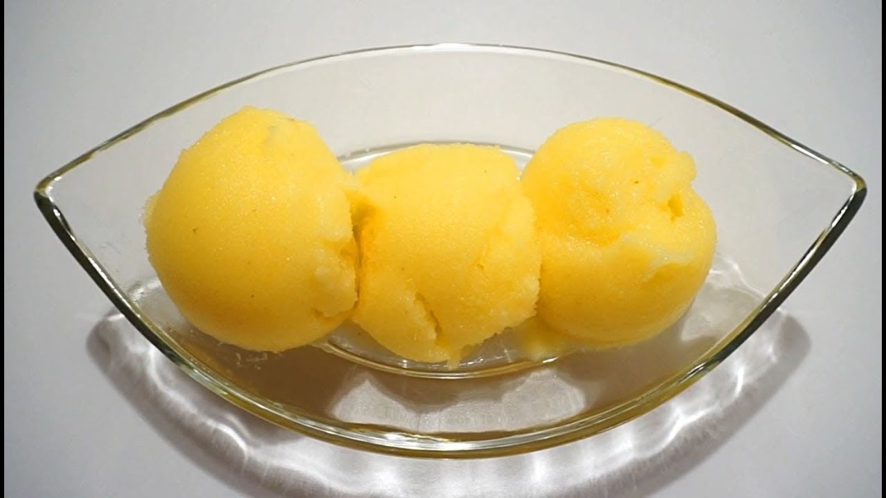 COMMENT FAIRE UN SORBET À L'ANANAS SANS SORBETIÈRE ?